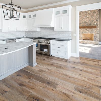 hardwood flooring in a St. Charles kitchen